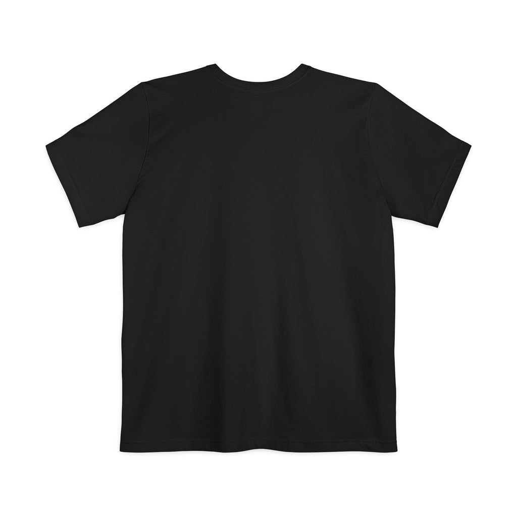 Minimal Pocket T‑Shirt — Tiny Line Art Mushroom Pocket Tee