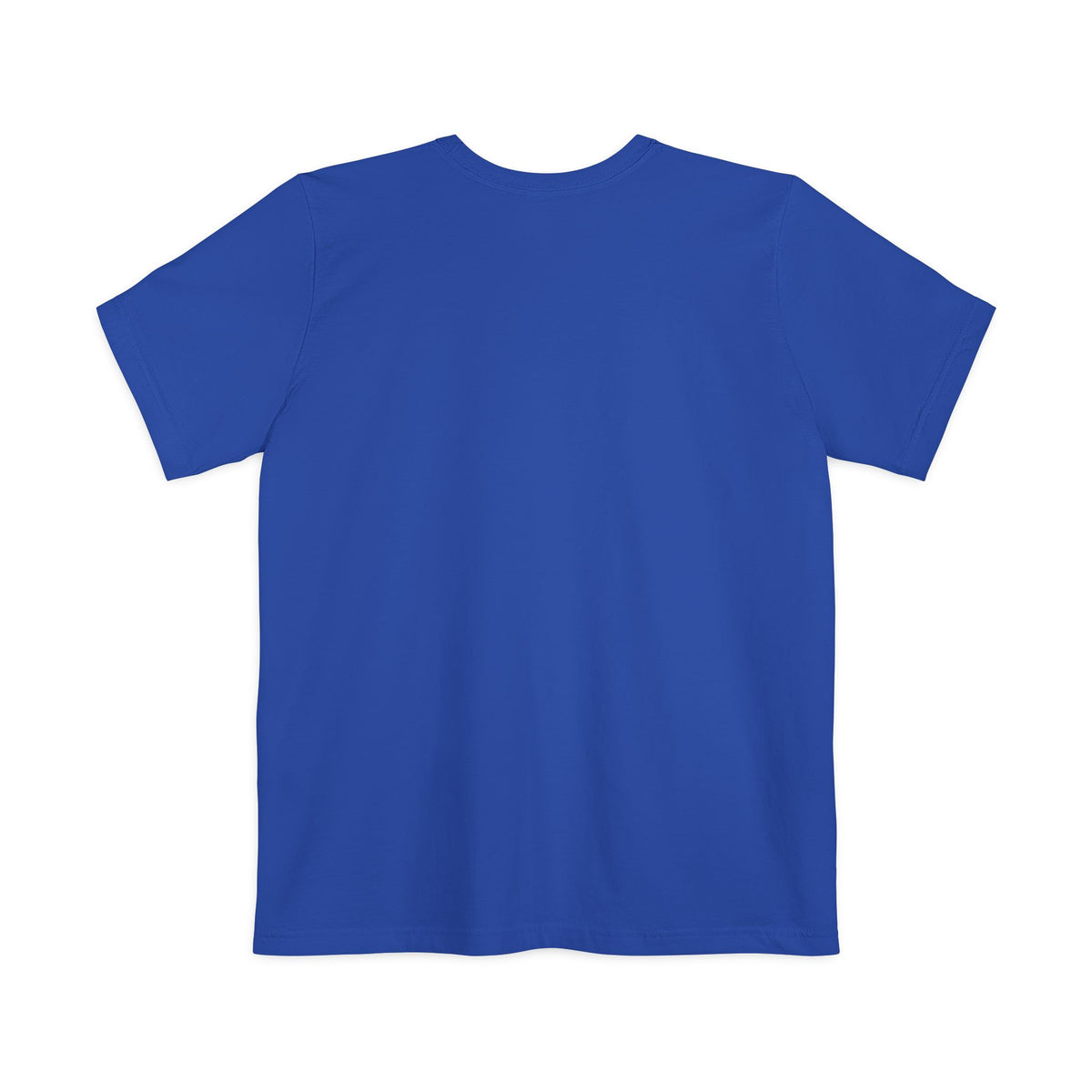 Minimal Pocket T‑Shirt — Tiny Line Art Mushroom Pocket Tee