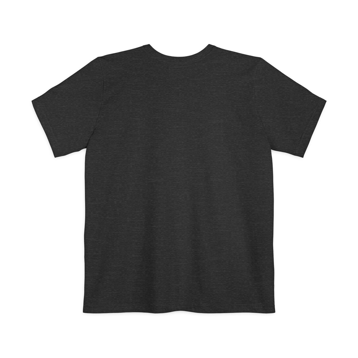 Minimal Pocket T‑Shirt — Tiny Line Art Mushroom Pocket Tee