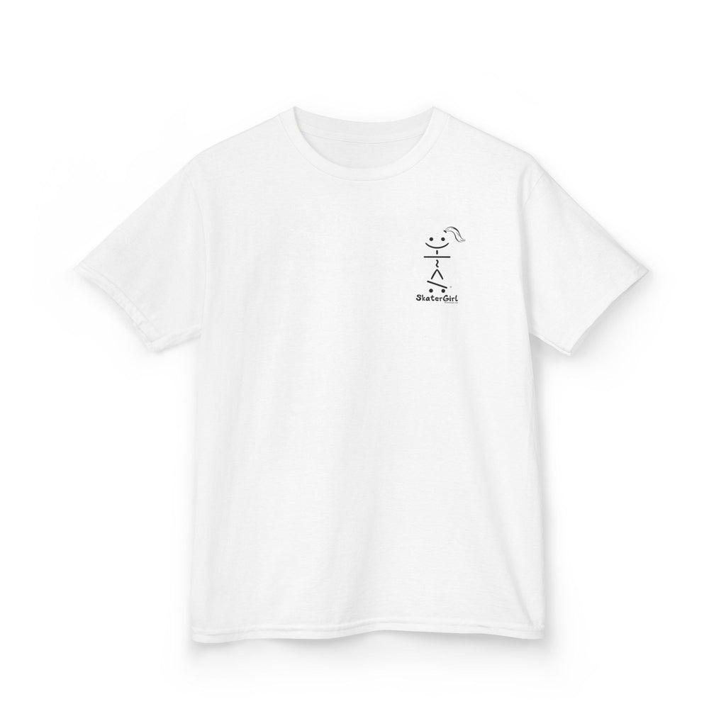 Kids T-Shirt - Cute Stick Figure “Butterfly” Graphic Tee for Toddlers & Kids