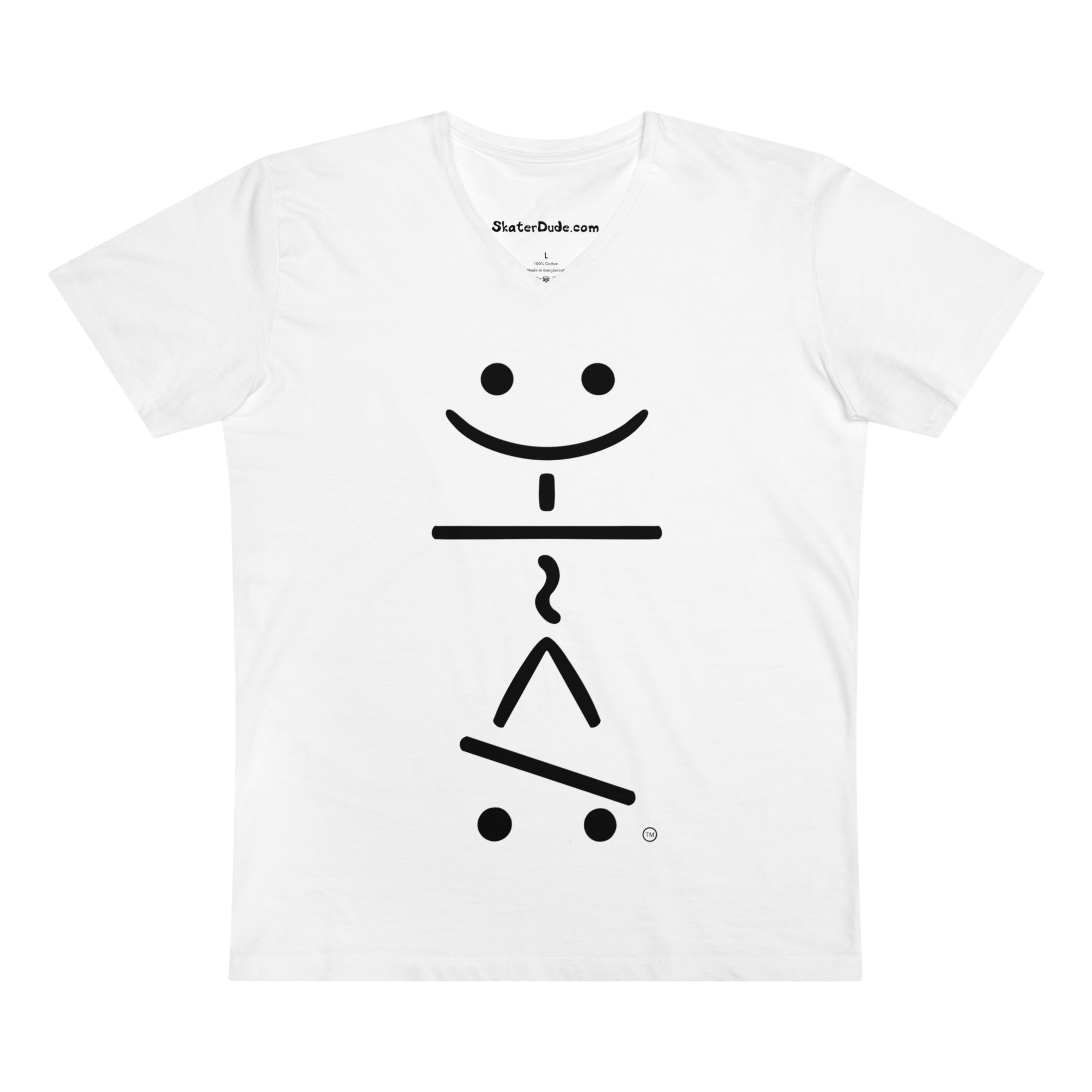 SkaterDude Graphic V-Neck