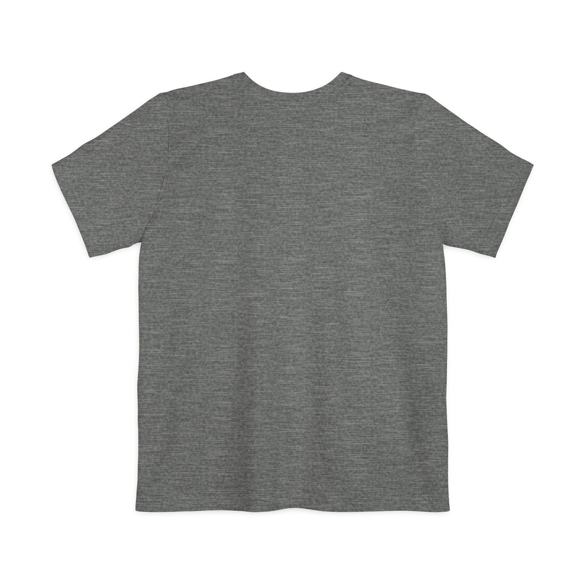 Minimal Pocket T‑Shirt — Tiny Line Art Mushroom Pocket Tee